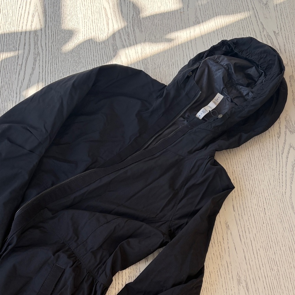 lululemon athletica Black Rain Coat
